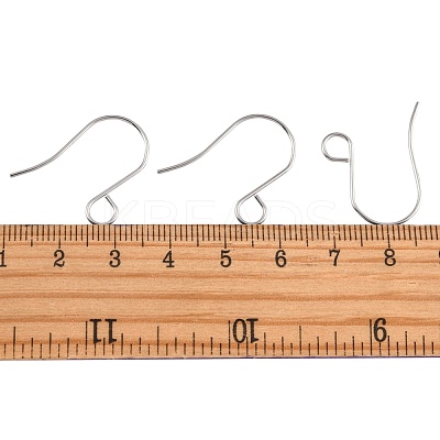 Tarnish Resistant 100Pcs 316 Stainless Steel French Earring Hooks JX138A-1
