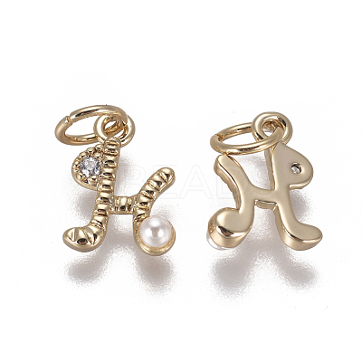 Brass Charms KK-L179-08H-G-1