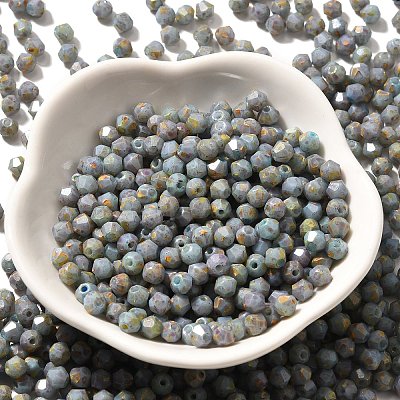 Picasso Baking Paint Glass Seed Beads SEED-A032-02A-16-1
