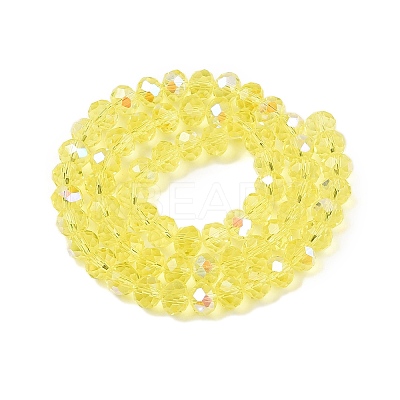 Electroplate Glass Beads Strands LS-EGLA-A044-T8mm-L29-1