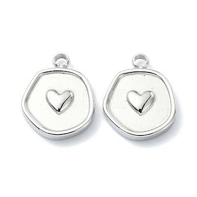 Non-Tarnish 304 Stainless Steel Charms STAS-L022-103P-02A-1