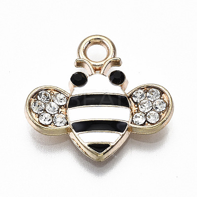 Alloy Enamel Pendants ENAM-S126-005A-RS-1