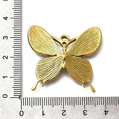 304 Stainless Steel Enamel Pendants STAS-Q347-11G-1