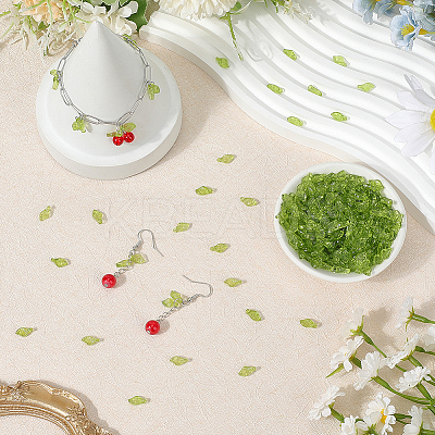 500Pcs Transparent Acrylic Charms TACR-SP0001-36B-1