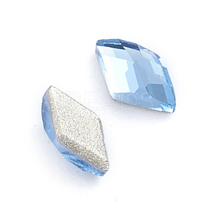 Glass Rhinestone Cabochons RGLA-L025-D01-M1-1