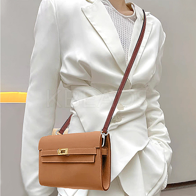 Leather Bag Handles & Undamaged Bag Triangle Buckle Connector FIND-WH0191-13A-1