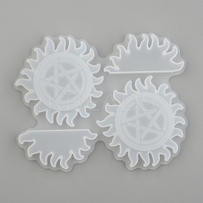Gear Straw Topper Silicone Molds Decoration LS-DIY-J003-15-1