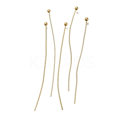 Brass Ball Head Pins KK-H502-03R-G-1