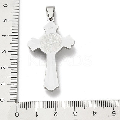 304 Stainless Steel Pendants STAS-Q343-18P-1