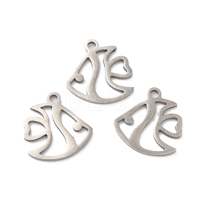 Non-Tarnish 201 Stainless Steel Pendants STAS-I199-D01-P-1