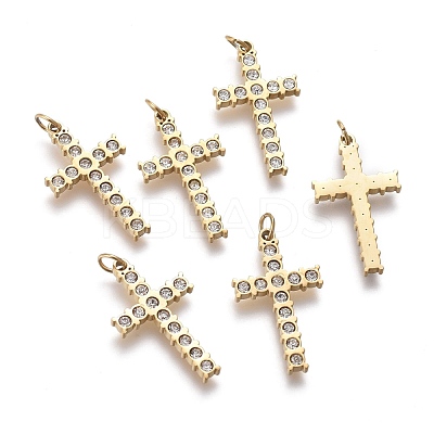 316 Surgical Stainless Steel Pendants STAS-F256-016G-1