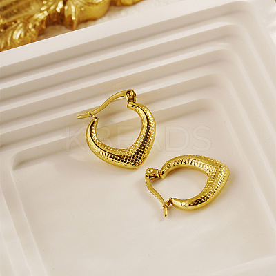 304 Stainless Steel Hoop Earrings for Women YI9341-1-1