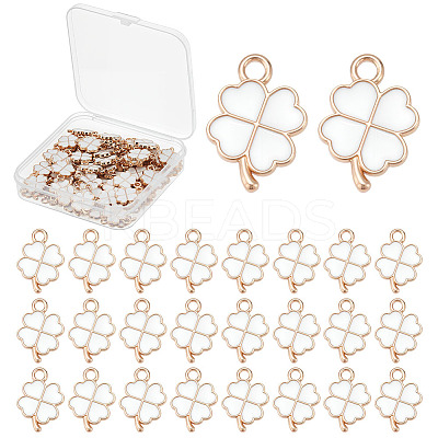 100Pcs Alloy Enamel Pendants ENAM-ME0001-53-1