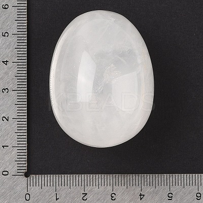 Natural Quartz Crystal Palm Stones G-I367-04H-1