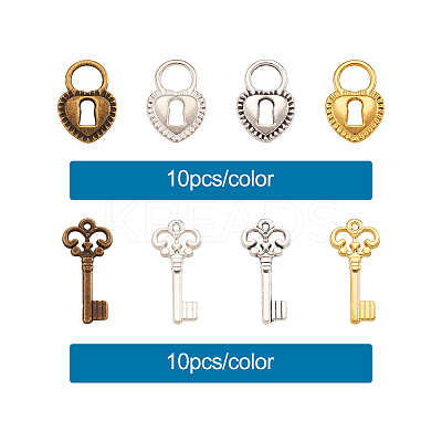 Tibetan Style Alloy Pendants TIBEP-TA0002-35-1