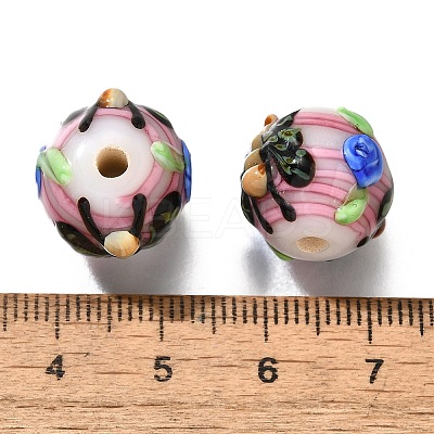 Handmade Lampwork Beads LAMP-K042-07C-1