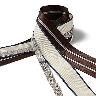 9 Yards 3 Styles Polyester Ribbon SRIB-C002-08E-1