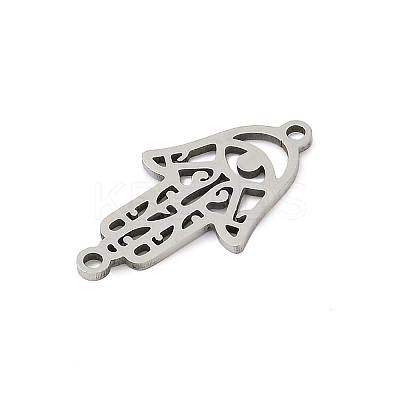 201 Stainless Steel Religion Laser Cut Connector Charms STAS-F316-37P-1