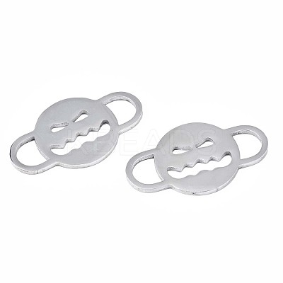 Non-Tarnish Halloween Theme Expression 304 Stainless Steel Links Connectors STAS-N095-069-1