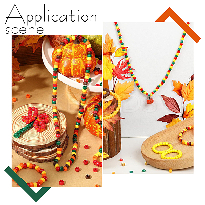DIY Alloy Enamel & Plastic Beads Bracelets Making Kits DIY-AR0004-32-1