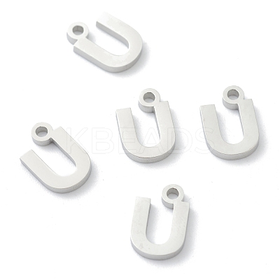 Non-Tarnish 304 Stainless Steel Charms STAS-G244-01U-1