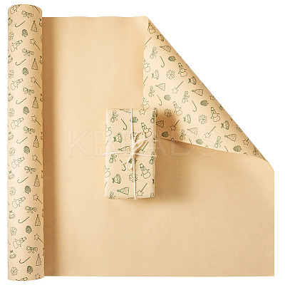 Flower Gift Wrapping Paper DIY-TAC0020-52A-1