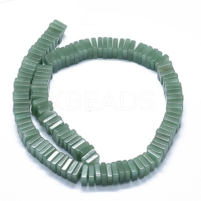 Natural Green Aventurine Beads Strands G-F631-I07-1