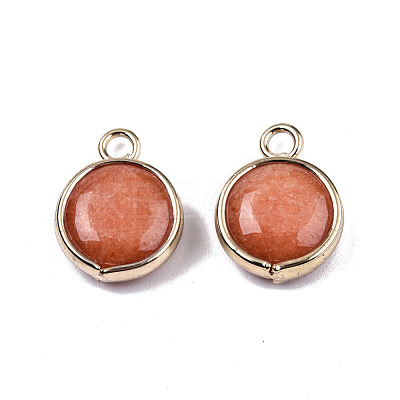 Natural White Jade Pendants G-N326-143-1
