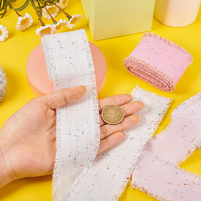 9 Yards 3 Colors Flat Cotton Ribbon OCOR-TA0001-59-1