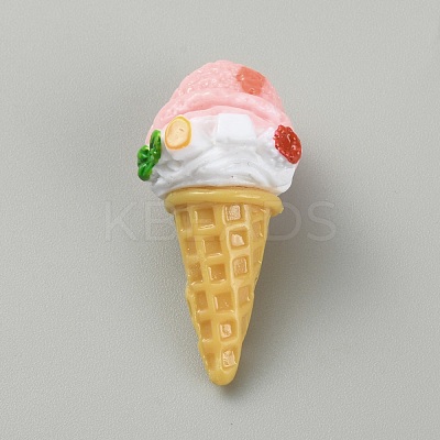 Opaque Resin Ice Cream Cabochons LS-CRES-CJC0009-01B-1