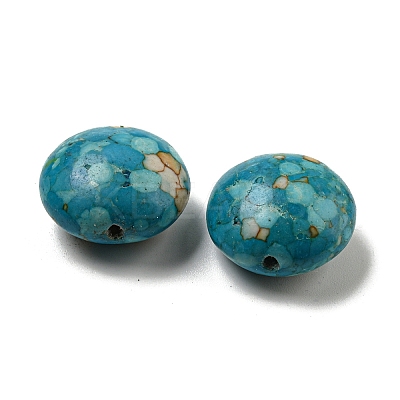 Dyed Synthetic Turquoise Beads G-B070-32B-1
