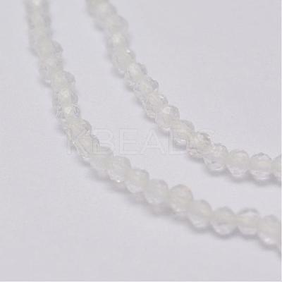 Natural Quartz Crystal Beads Strands G-E347-12-1
