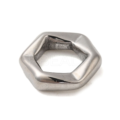 Non-Tarnish 304 Stainless Steel Linking Rings STAS-C104-31P-1