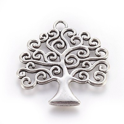 Tibetan Style Zinc Alloy Pendants X-PALLOY-P178-23AS-1