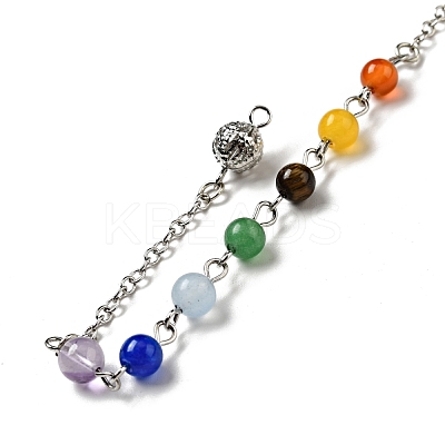 Natural & Synthetic Gemstone Cone Dowsing Pendulums G-G860-05P-1
