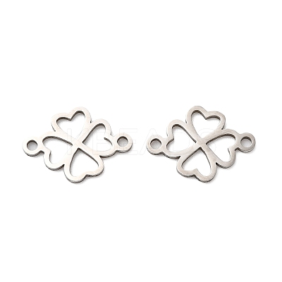 Non-Tarnish 201 Stainless Steel Connector Charm STAS-I199-C01-P-1