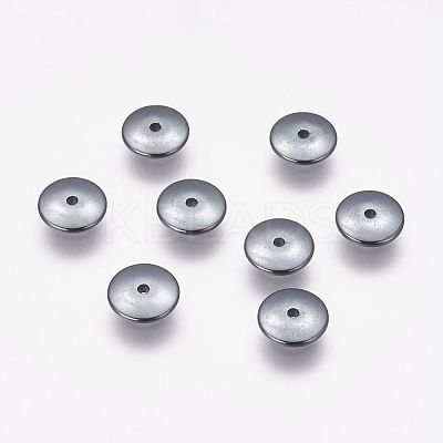 Non-magnetic Synthetic Hematite Beads Strands X-G-P262-12-1