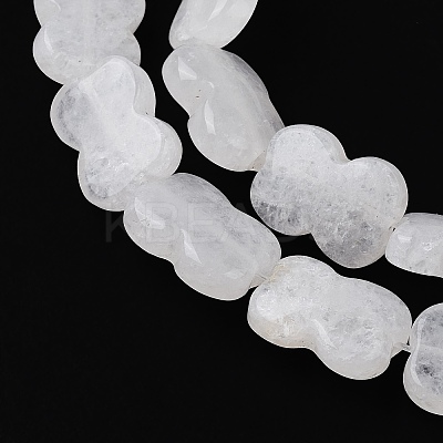 Natural Quartz Crystal Beads Strands G-K359-D14-01-1