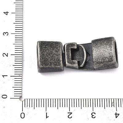 304 Stainless Steel Snap Lock Clasps STAS-A138-01AS-1