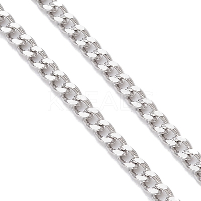 3MM 304 Stainless Steel Twisted Chain Bracelet Making AJEW-JB01440-02-1