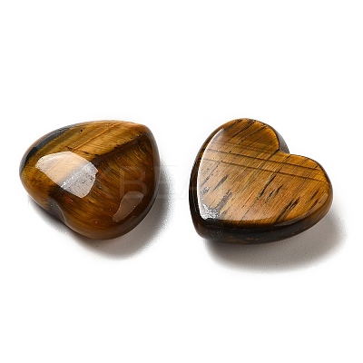 Natural Tiger Eye Cabochons G-F776-02A-15-1
