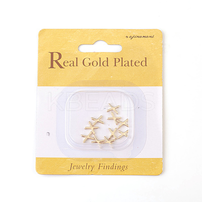 Brass Charms X-KK-S341-50X-1