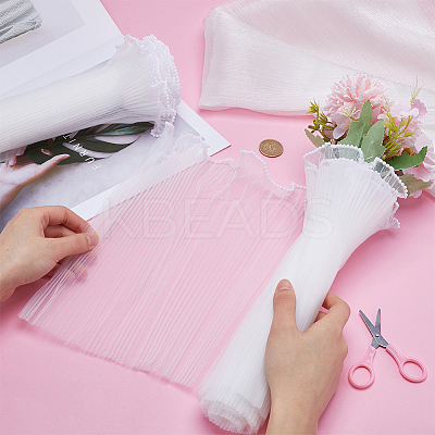 2 Bags Organza Flower Wrapping Bouquet Paper DIY-GF0009-26A-1