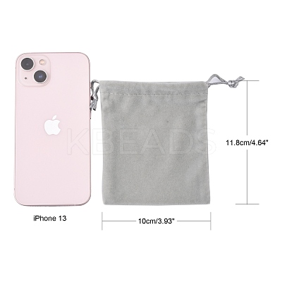 Rectangle Velvet Jewelry Bags TP-E001-2-1