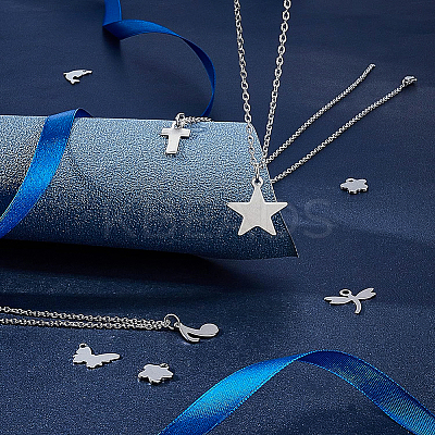 Stainless Steel Pendants STAS-BC0003-02-1