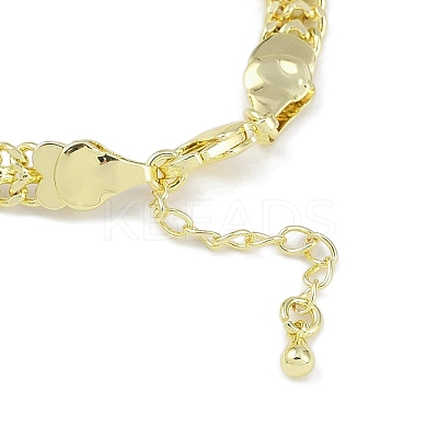 Rack Plating Brass Bracelets for Women BJEW-K244-04G-1