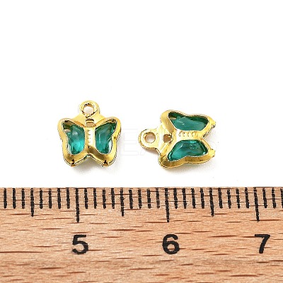 Glass Charms KK-R216-19G-1