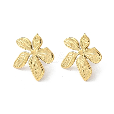 304 Stainless Steel Stud Earrings LS-EJEW-S257-01G-1