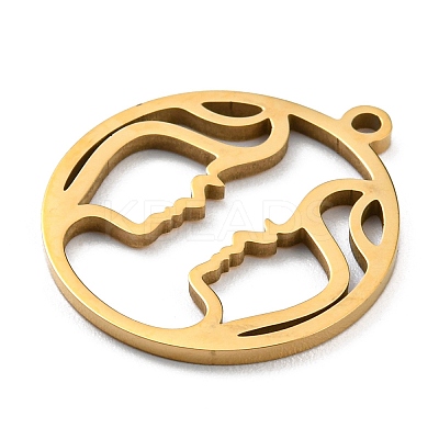 304 Stainless Steel Pendants LS-STAS-Z043-01C-1
