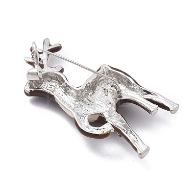Sika Deer Enamel Pins JEWB-E041-15P-04-1